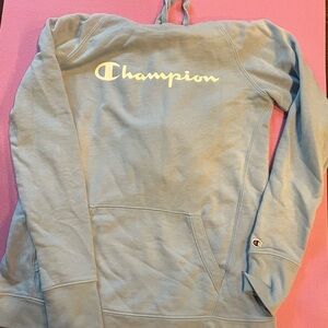 Champion Sky Blue Pullover Hoodie